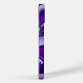 Coques Case-Mate iPhone Rêves de fleurs violettes (Verso / Droite)