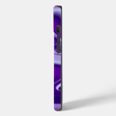 Coques Case-Mate iPhone Rêves de fleurs violettes (Verso / Gauche)