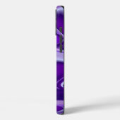 Coques Case-Mate iPhone Rêves de fleurs violettes (Verso / Gauche)