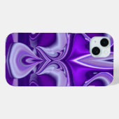 Coques Case-Mate iPhone Rêves de fleurs violettes (Verso (horizontal))