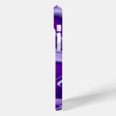 Coques Case-Mate iPhone Rêves de fleurs violettes (Verso / Gauche)