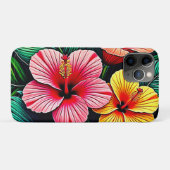 Coques Case-Mate iPhone Rêves de jardin de fleurs exotiques (Dos (Horizontal))
