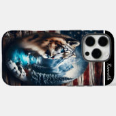 Coques Case-Mate iPhone Rêves de léopard des neiges (Verso (horizontal))