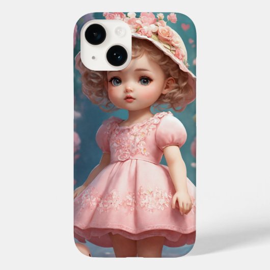Coques Case-Mate iPhone Rêves de poupée lunaire : Tee d'impression jouée (Verso)