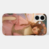 Coques Case-Mate iPhone Rêves Enchanteurs : Un Portrait De Fée Rose Whimsi (Verso (horizontal))