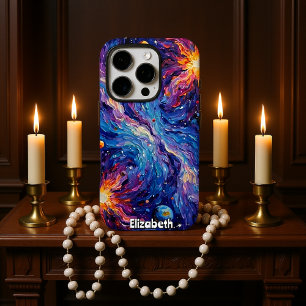 Coques iPhone 16 Pro Rêves Galactiques : Un voyage Starlit