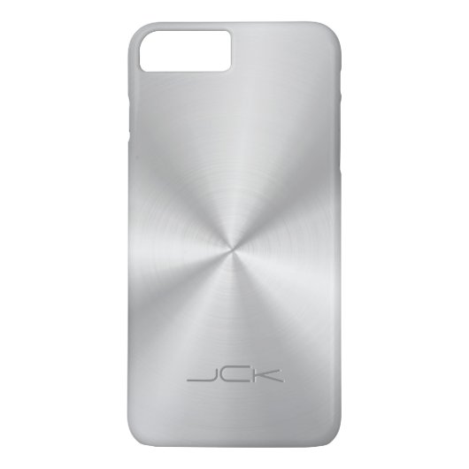 Coques Case-Mate iPhone Revêtement en acier inoxydable métallique moderne (Dos)