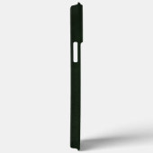 Coques Case-Mate iPhone Revêtement texturé avec design Manly Vert (Verso / Droite)
