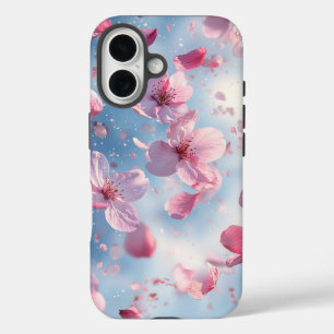 Coques iPhone 16 Rêvez Aquarelle Pétales Roses et Boîtier de téléph
