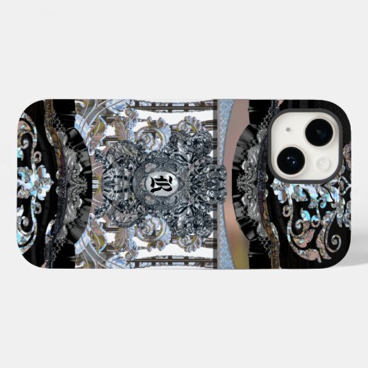 Coques Case-Mate iPhone Revforth Elegant Monogramme (Verso (horizontal))