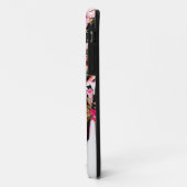 Coques Case-Mate iPhone Revirement, motif floral de fonte (Dos/Gauche)