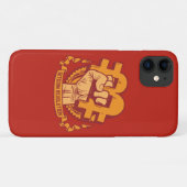 Coques Case-Mate iPhone Révolution de la cryptomonnaie du Bitcoin (Dos (Horizontal))