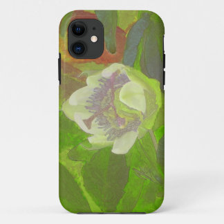 Coques Pour iPhone Rhapsodie florale en vert
