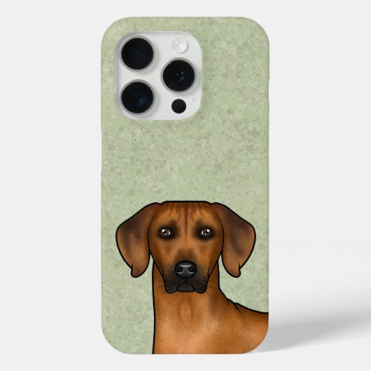 Coques Case-Mate iPhone Rhodesian Ridgeback Brown Africain Lion Chien Head (Verso)