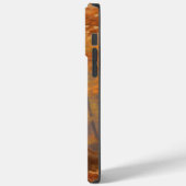 Coques Case-Mate iPhone Rhodesian Ridgeback dans les feuilles d'automne to (Verso / Gauche)