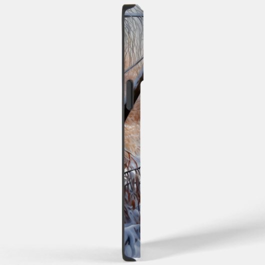 Coques Case-Mate iPhone Rhodesian Ridgeback Laisser Neige Noël (Verso / Droite)