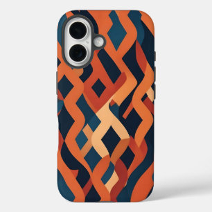 Coques iPhone 16 Rhythmic Pattern