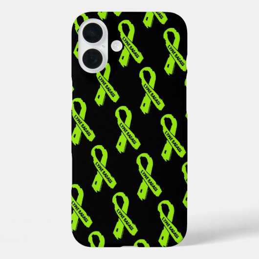 Coques Case-Mate iPhone Ribbon/Badass...Lyme (Verso)
