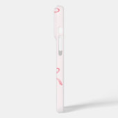 Coques Case-Mate iPhone Ribbon rose Aquarelle (Verso / Gauche)