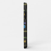 Coques Case-Mate iPhone RICK ET MORTY™| Motif de la comète spatiale (Dos/Gauche)