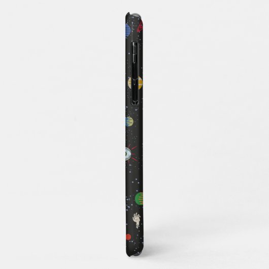Coques Case-Mate iPhone RICK ET MORTY™| Motif spatial (Dos/Gauche)