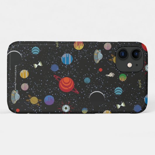 Coques Case-Mate iPhone RICK ET MORTY™| Motif spatial (Dos (Horizontal))