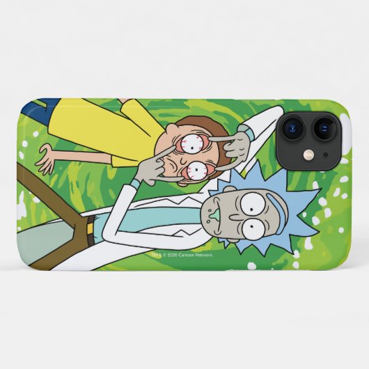 Coques Case-Mate iPhone RICK ET MORTY™| Regarde Ça (Dos (Horizontal))