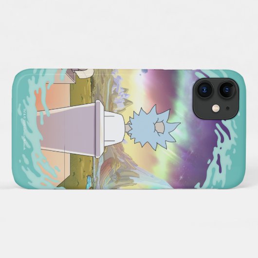 Coques Case-Mate iPhone RICK ET MORTY™| Rick's Private Place (Dos (Horizontal))