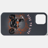 Coques Case-Mate iPhone Ride to Life - Biker Girl (Verso (horizontal))