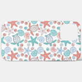 Coques Case-Mate iPhone Rideau de douche de plage (Verso (horizontal))