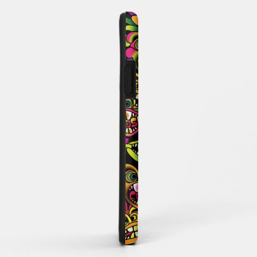 Coques Case-Mate iPhone rideau de douche Graffiti (Dos/Droite)