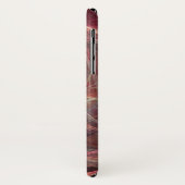 Coques Case-Mate iPhone RIDEAUX DE COMPÉTENCES Pink Metal Gris Fissures fr (Dos/Gauche)