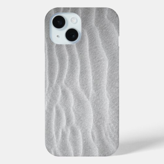 Coques Case-Mate iPhone Rides de sable noir et blanc (Verso)