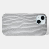 Coques Case-Mate iPhone Rides de sable noir et blanc (Verso (horizontal))