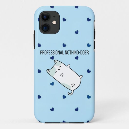 Coques Case-Mate iPhone Rien-Faire Professionnel | Mini Chien Drôle iPhone (Dos)