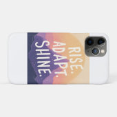 Coques Case-Mate iPhone Rise Adapt Shine - Inspirational Mountain Sunrise (Dos (Horizontal))