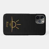 Coques Case-Mate iPhone Rise — Minimalist Sunrise (Dos (Horizontal))