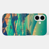 Coques Case-Mate iPhone Rivages sereins du Fuji (Verso (horizontal))
