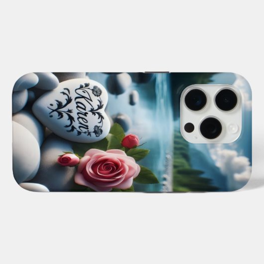 Coques Case-Mate iPhone River Valley Heart (Verso (horizontal))