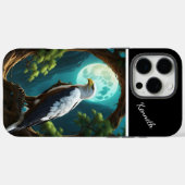 Coques Case-Mate iPhone Rivière Blue Moonlit avec aigle (Verso (horizontal))