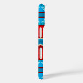 Coques Case-Mate iPhone Rivière Canyon Sud-Ouest Turquoise Rouge Personnal (Verso / Droite)