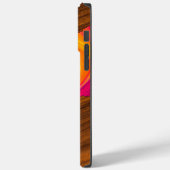 Coques Case-Mate iPhone Rivière de couleur vibrante en bois (Verso / Gauche)