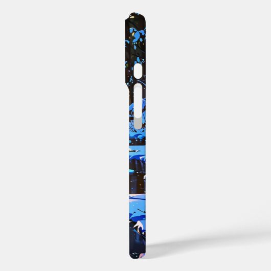 Coques Case-Mate iPhone Rivière d'hiver gelée (Verso / Gauche)