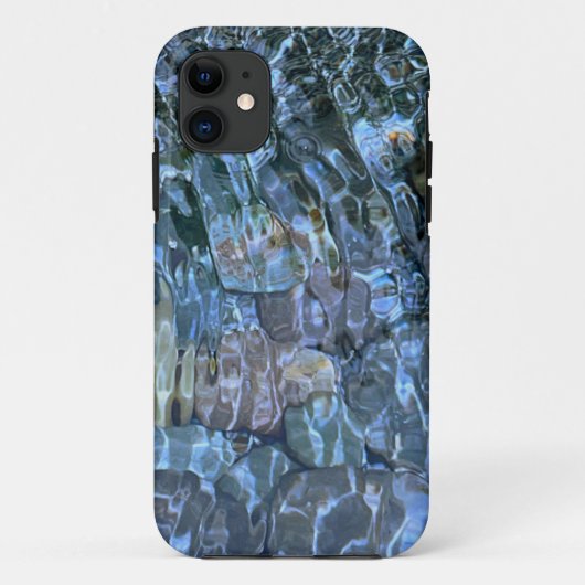 Coques Case-Mate iPhone Rivière motif d'eau roche ripplant cours d'eau (Dos)