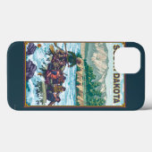 Coques Case-Mate iPhone Rivière RaftingSouth Dakota (Verso (horizontal))