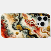 Coques Case-Mate iPhone Rivières dorées (Verso (horizontal))