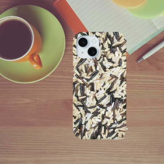 Coques Case-Mate iPhone Riz sauvage, Brown et blanc