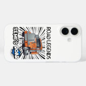 Coques Case-Mate iPhone Road Legends : Semi's Roar ! (Verso (horizontal))