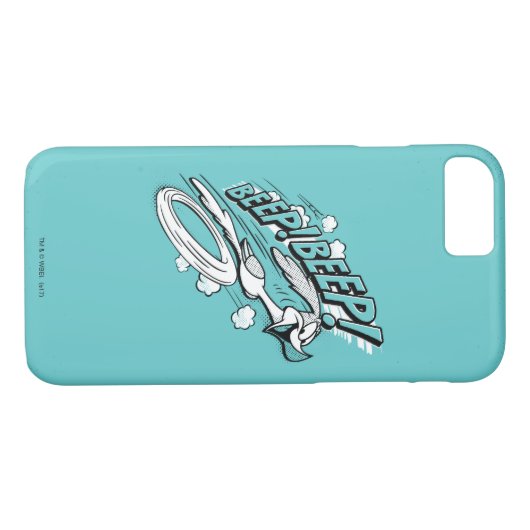 Coques Case-Mate iPhone ROAD RUNNER™ BEEP BEEP!™ Halftone (Dos (Horizontal))
