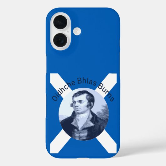 Coques Case-Mate iPhone Robbie Burns - Dans une nuit bleue de Burns Saltir (Verso)